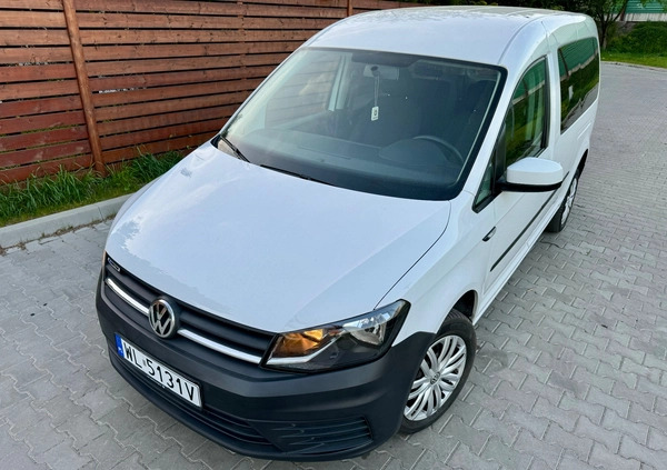 Volkswagen Caddy cena 130000 przebieg: 180000, rok produkcji 2019 z Białobrzegi małe 466